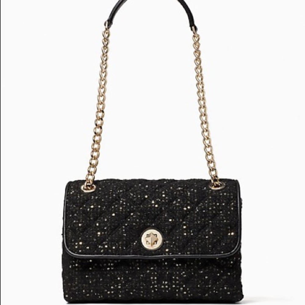 Kate spade tweed 2 way bag